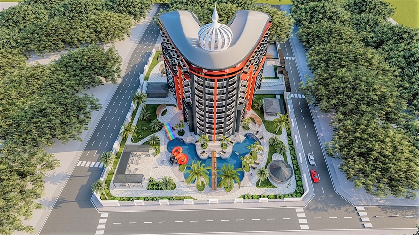 Neues Projekt mit Hotelinfrastruktur in Gazipasa