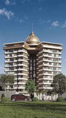 Projekt mit Hotelinfrastruktur im zentralen Viertel von Gazipasi