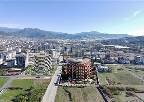 Projekt mit Hotelinfrastruktur im zentralen Viertel von Gazipasi