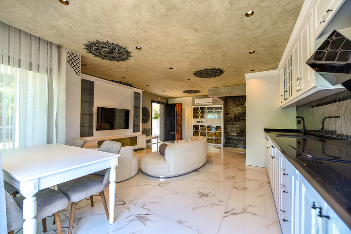 Möblierte 3+1 Villa in Kargicak