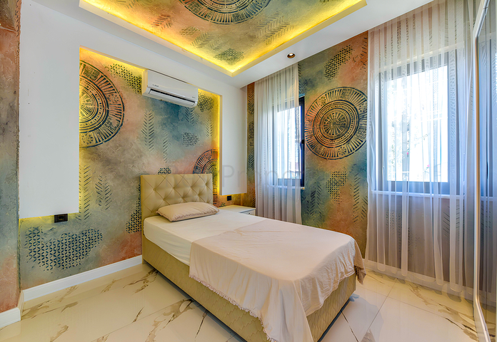 Möblierte 3+1 Villa in Kargicak