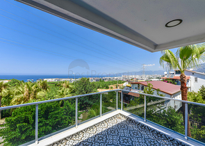 Möblierte 3+1 Villa in Kargicak