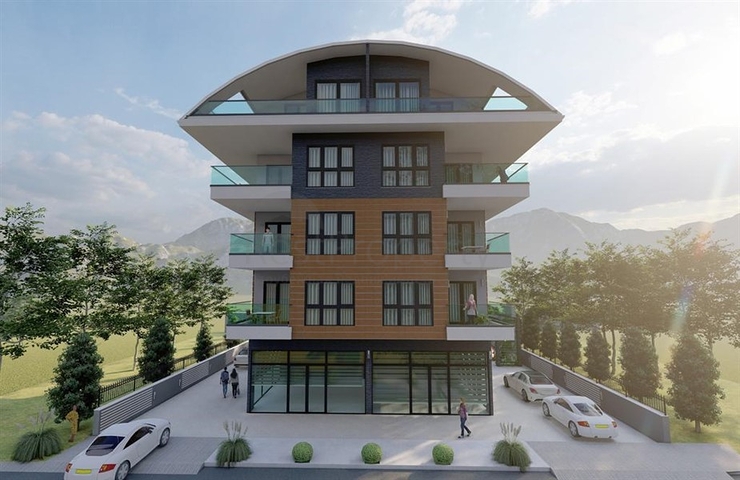 Neue Wohnanlage im Bezirk Oba