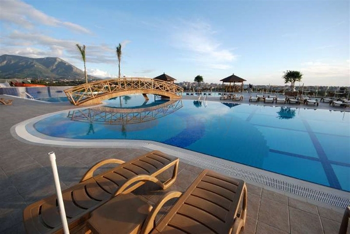 1+1 Wohnung in einem beliebten Komplex in Dschikkilli