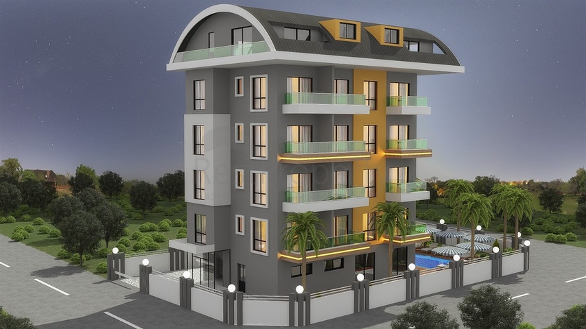 1+1 Wohnung im Baukomplex