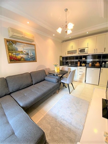 1+1 Wohnung am Kleopatra Beach 