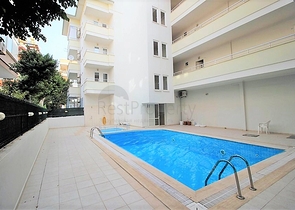 1+1 Wohnung am Kleopatra Beach 