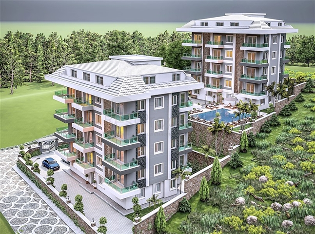 Geräumiges 3+1 Penthouse in der Nähe von Oba