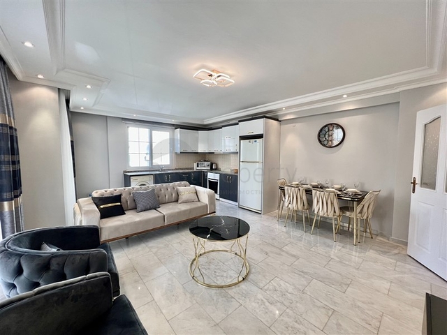 Wohnung 2+1 500 m vom Meer entfernt im Stadtteil Oba