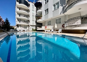 Wohnung 2+1 500 m vom Meer entfernt im Stadtteil Oba