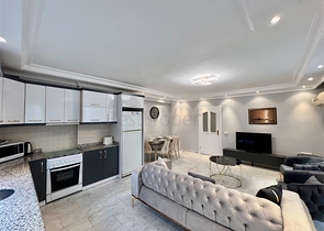 Wohnung 2+1 500 m vom Meer entfernt im Stadtteil Oba