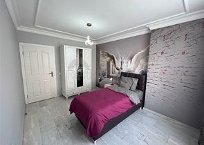 Wohnung 2+1 500 m vom Meer entfernt im Stadtteil Oba