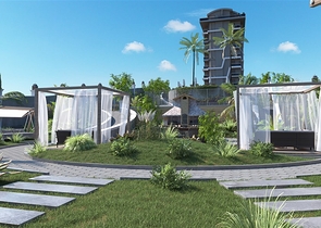 Wohnungen in einer neuen Residenz im Entwicklungsgebiet von Pajallar