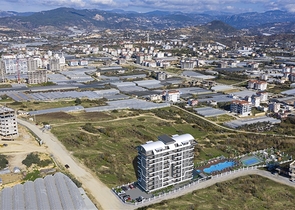 Wohnungen in einer neuen Residenz im Entwicklungsgebiet von Pajallar