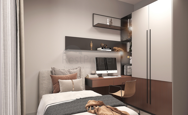 Investitionsprojekt in der Bauphase im Stadtteil Maltepe