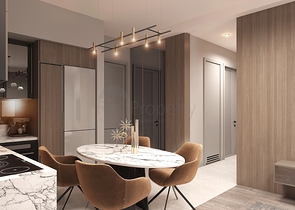 Investitionsprojekt in der Bauphase im Stadtteil Maltepe