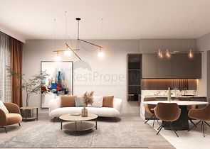 Investitionsprojekt in der Bauphase im Stadtteil Maltepe