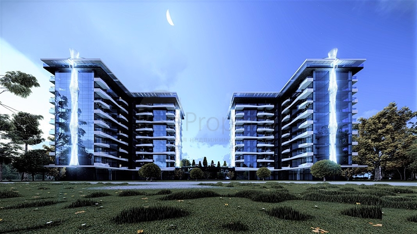 Ein Großprojekt 900 m vom Meer entfernt in der Region Avsallar 