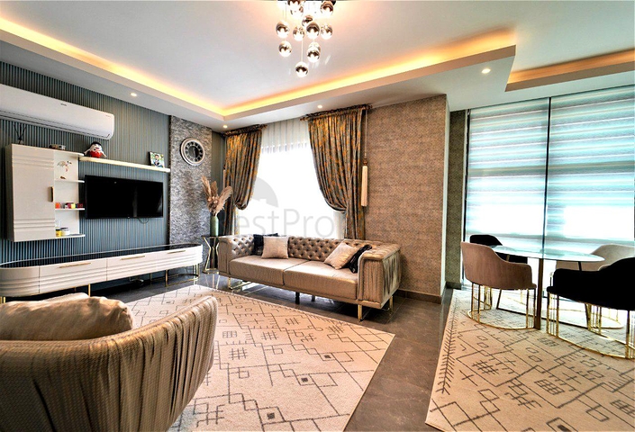 2+1 Penthouse im Design-Design im Stadtteil Oba