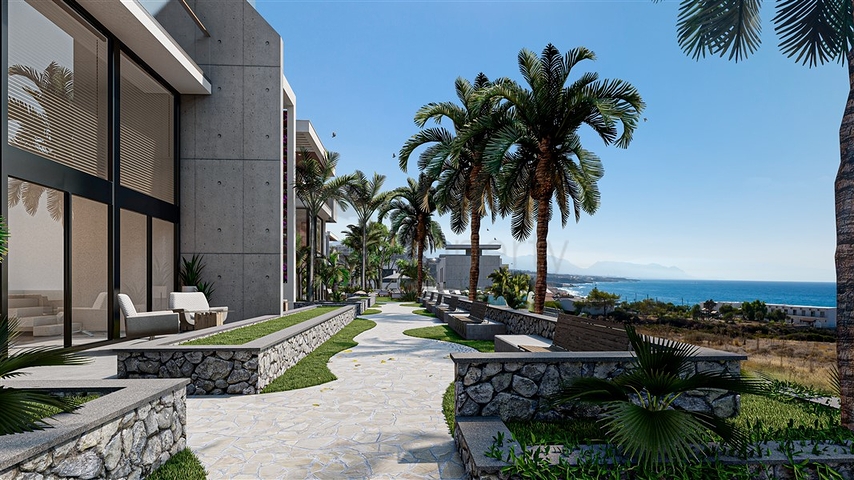 250 Wohnungen und Lofts zum Meer in der malerischen Gegend von Esentepe