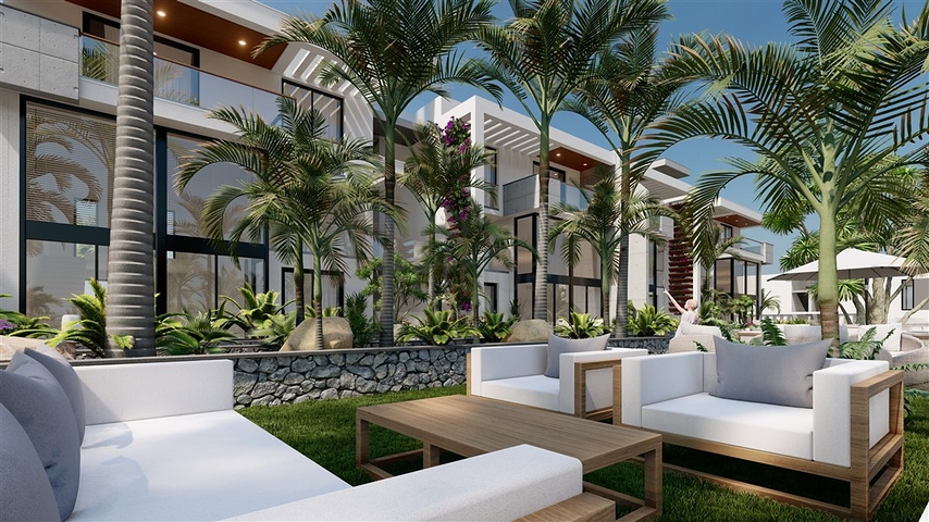 250 Wohnungen und Lofts zum Meer in der malerischen Gegend von Esentepe