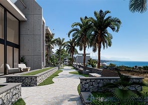 250 Wohnungen und Lofts zum Meer in der malerischen Gegend von Esentepe