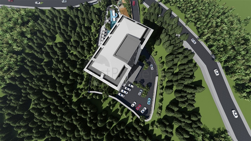 Wohnanlage mit Infrastruktur in unmittelbarer Nähe zum Meer in der Gegend von Tosmur