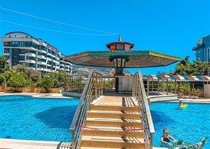 Möblierte 2+1-Wohnung in Mahmutlar