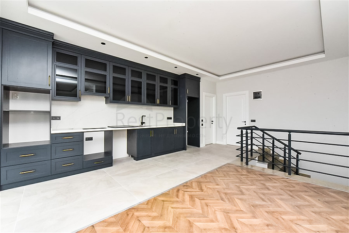 Schickes Penthouse mit Panoramablick auf das Meer im Herzen von Alanya