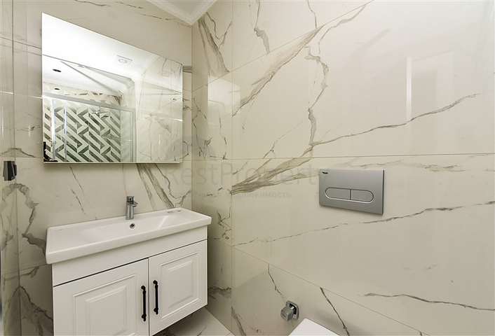 Schickes Penthouse mit Panoramablick auf das Meer im Herzen von Alanya