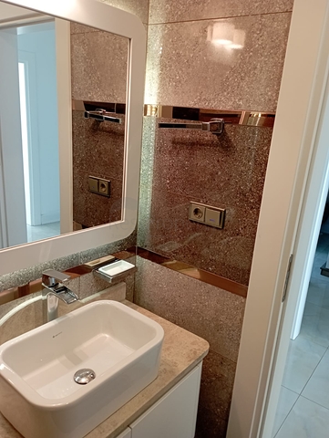 2+1 Wohnung im Stadtteil Mahmutlar mit Panoramablick auf das Meer