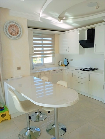 2+1 Wohnung im Stadtteil Mahmutlar mit Panoramablick auf das Meer