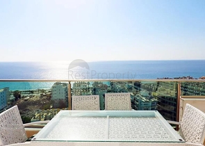 2+1 Wohnung im Stadtteil Mahmutlar mit Panoramablick auf das Meer