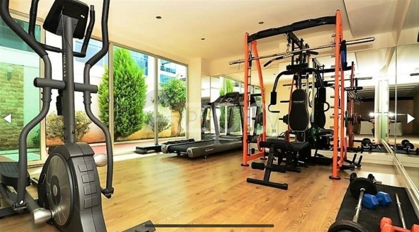 1+1 möblierte Wohnung mit Meerblick im Stadtteil Kestel