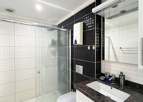 1+1 möblierte Wohnung mit Meerblick im Stadtteil Kestel