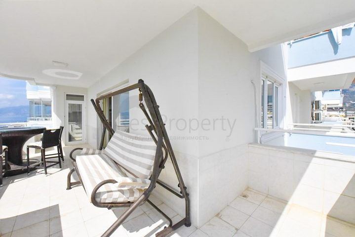 2+1 Wohnung mit Panoramablick auf das Meer