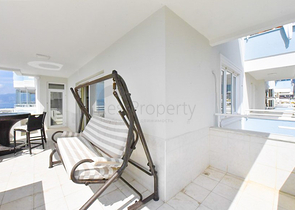 2+1 Wohnung mit Panoramablick auf das Meer