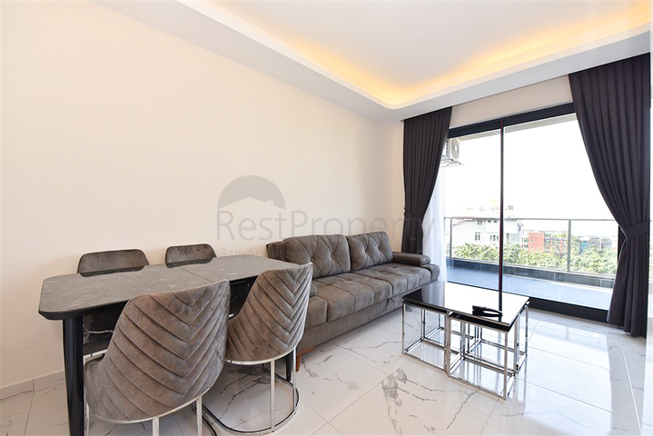 1+1 Wohnung 250 m vom Kleopatra Strand entfernt