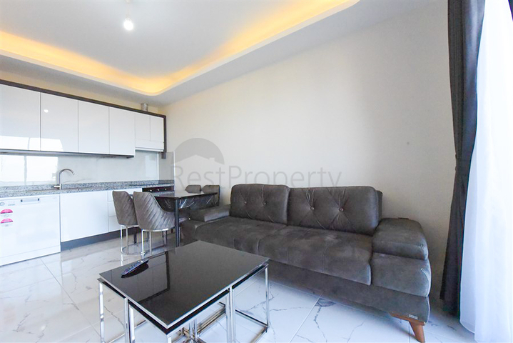 1+1 Wohnung 250 m vom Kleopatra Strand entfernt