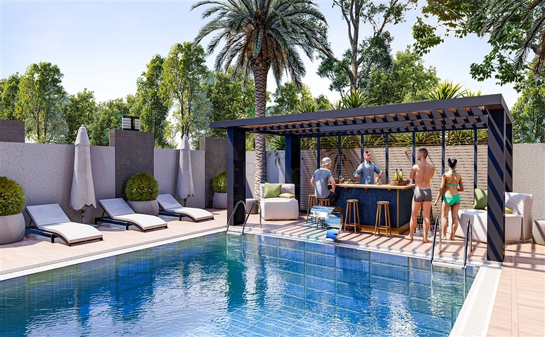 Wohnung vom Eigentümer mit 1+1 Grundriss im Stadtteil Avsallar