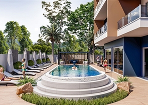 Wohnung vom Eigentümer mit 1+1 Grundriss im Stadtteil Avsallar