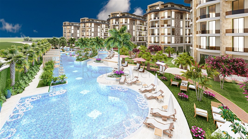 Apartments in einem Luxus-Komplex