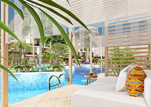 Apartments in einem Luxus-Komplex