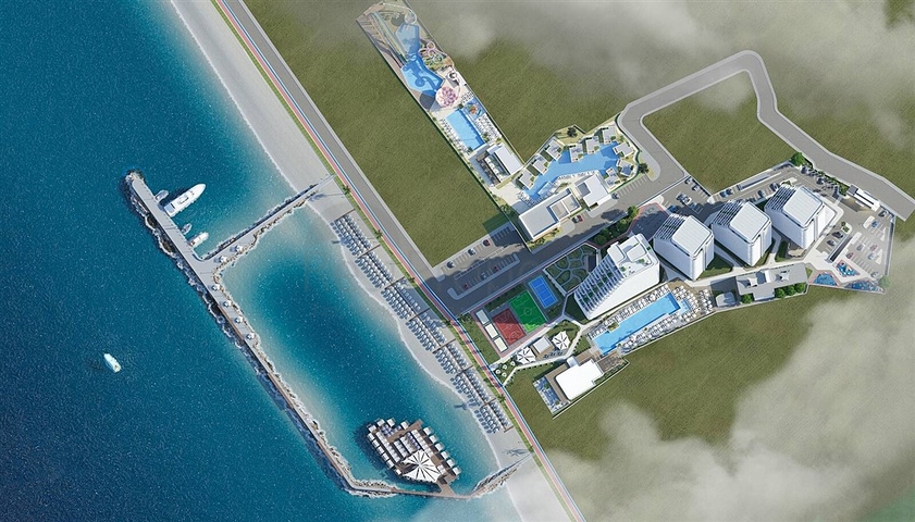 Luxuswohnungen zu Fuß vom Meer entfernt