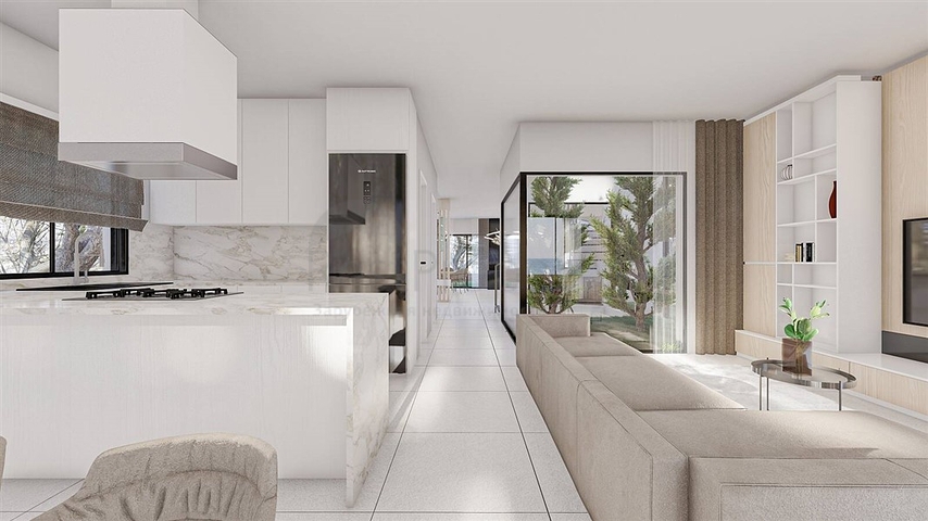 Ein Komplex von Villen mit Meerblick in Girne