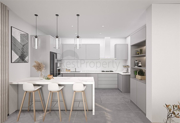 Luxusvillen mit großem Schnitt