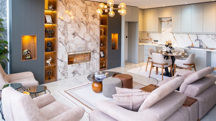 Loft-Wohnung mit exklusivem Design im Stadtteil Mahmutlar