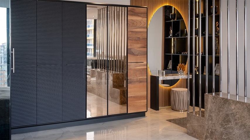 Loft-Wohnung mit exklusivem Design im Stadtteil Mahmutlar