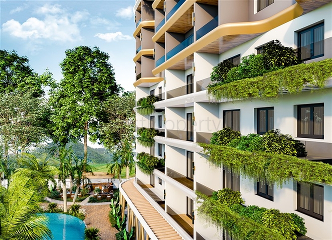 1+1 Wohnung im Stadtteil Avsallar