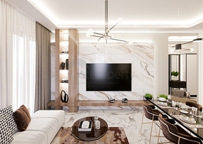 1+1 Wohnung im Stadtteil Avsallar